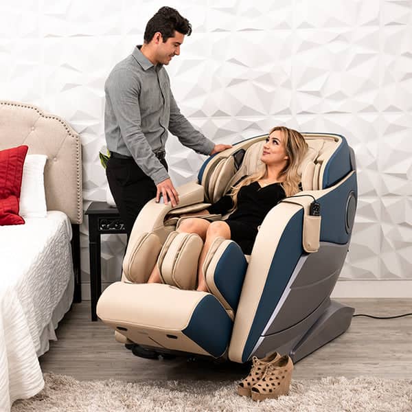 Premium Z-Smart+ Massage Chair by Zarifa USA – FDA-approved medical grade massage chair