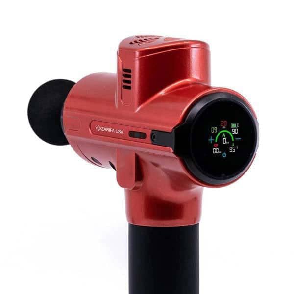 Health Plus Massage Gun - 8 Attachments, Long Battery Life, Touch Screen, Kcal Sensor, BPM Sensor, Multiple Intensities