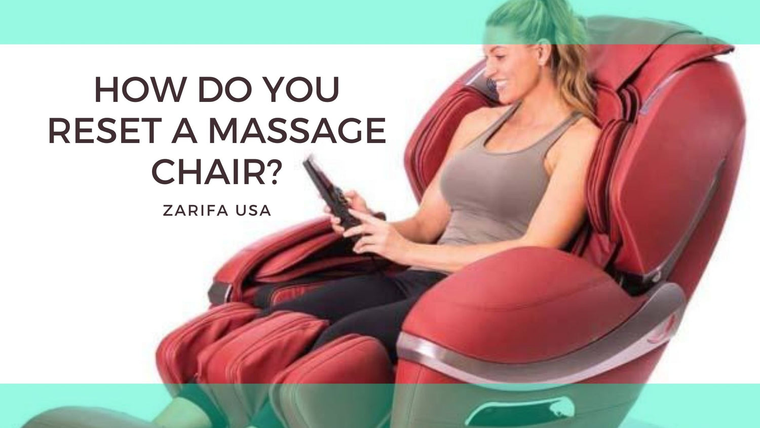 How Do You Reset A Massage Chair?