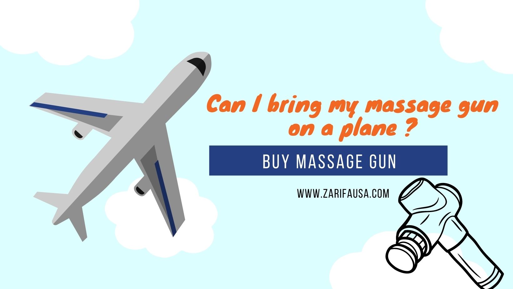 Can I Bring My Massage Gun on a Plane?