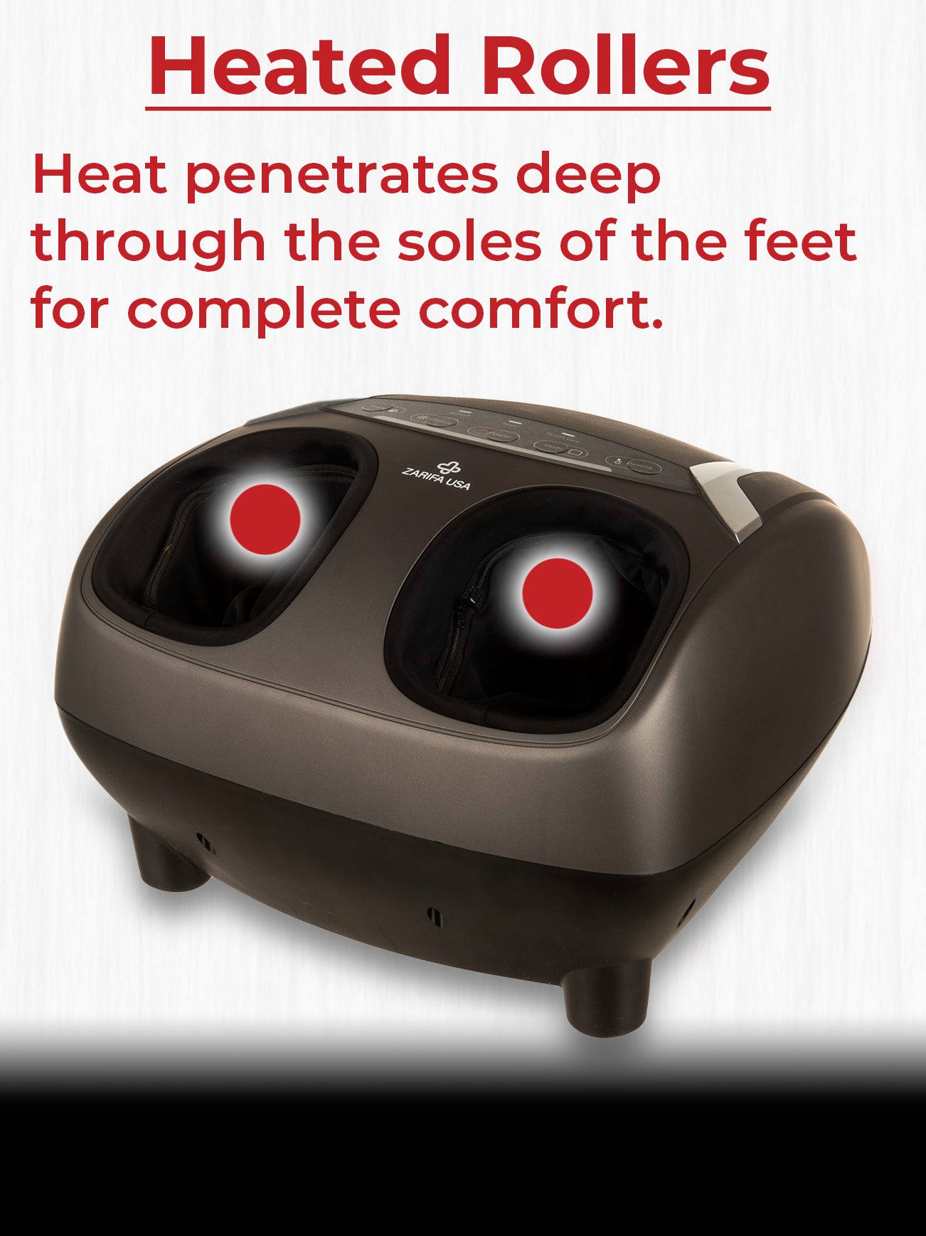 Rollers in Foot Massager