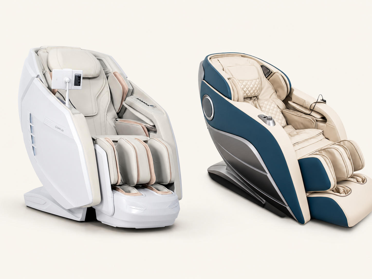 Z-Smart Pro and Z-Smart Plus premium massage chairs in the Zarifa luxury range