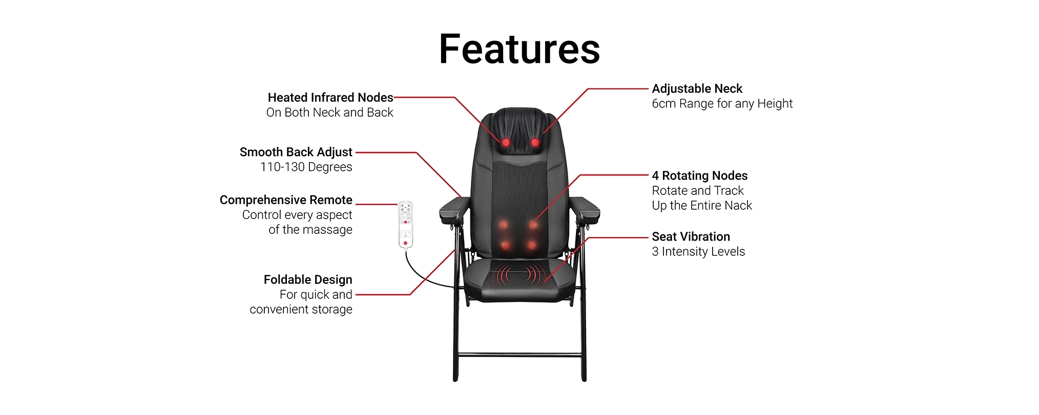 Foldable Massage Chair