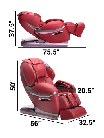 medical-massage-chair-class-I-device-fda-approved-hsa-fsa-z-smart-heated-rolling-feet-sizing