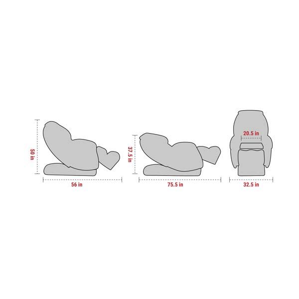 FSA-Eligible Massage Chair | HSA-Approved Massage Chair Red